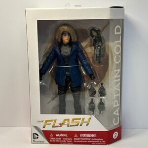 DC Collectibles The Flash Captain Cold Action Figure TV Series  oxen Sealed